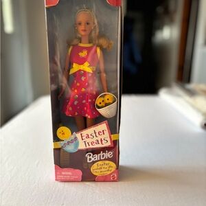 1999 Easter Treats Barbie Bright Pink Dress 23786